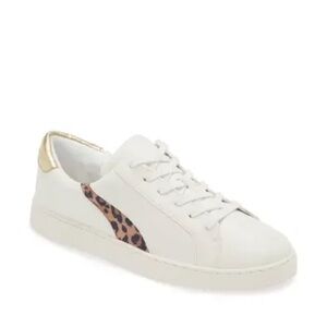 Nordstrom Rack Vernon Sneaker in White-Tan Leopard